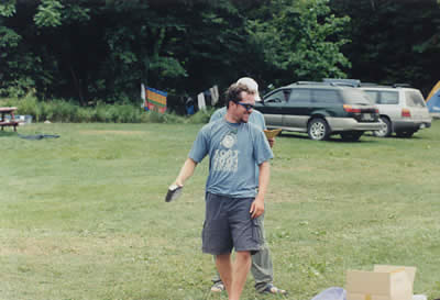 James Roddick gets a prize
